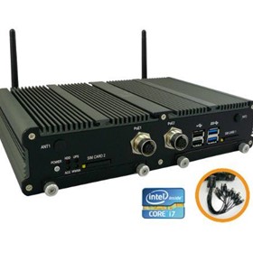 Surveillance Fanless Embedded Box PC | VBOX-3611-V4
