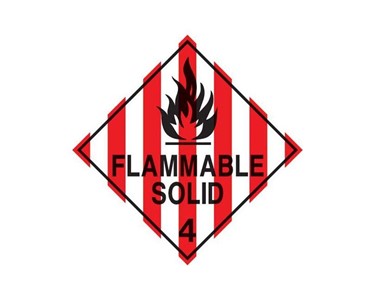 Hazmat - Class 4 Flammable Solid Storage