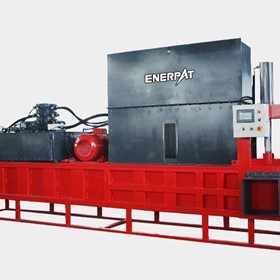 Commercial High Quality Rice Hull Press Baler Machine