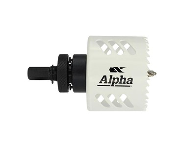 Alpha - Electricians 11 Piece: White Pointer Holesaw Kit