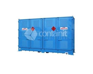 Contain It - Flammable Liquid Storage  | Outdoor Store for Class 3 Drums