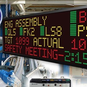 Industrial LED Marquee Display