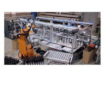 Robotic Filling and Packaging Machine