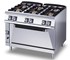 OLIS - D76/10 CGGFL 6 Burner Gas Range with wide Static Oven