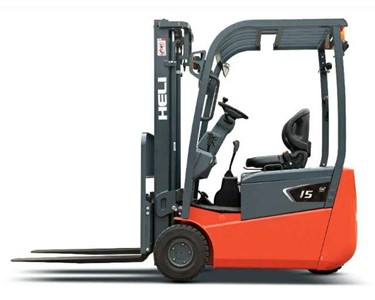 Heli - G2 3-Wheel Battery Forklift | 1.3-1.5 Tonne 