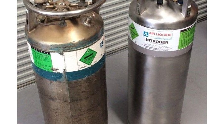 Liquid Nitrogen Tank – Before & After