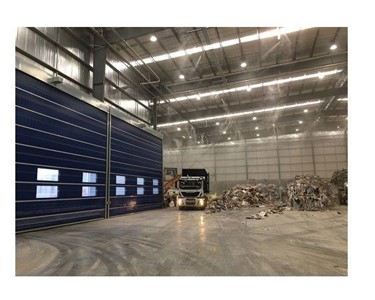 Large Fold up Industrial Roller Doors