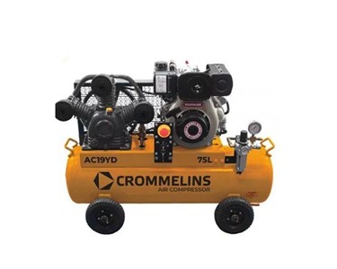 Crommelins - Air Compressor Diesel 75L