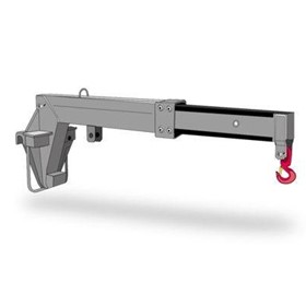 Crane Arm With Hydraulic Extension- Forklift Attchment