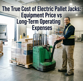 The True Cost of Electric Pallet Jacks: Equipment Price vs Long-Term Operating Expenses
