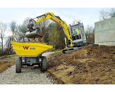 Wacker Neuson - Tracked Zero Tail Excavators | EZ53