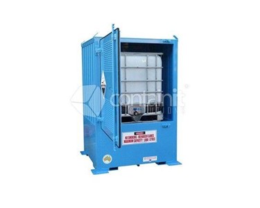 Contain It - Corrosives Storage Cabinet | Dangerous Goods Store for Class 8 IBC’s
