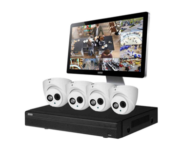 4 channel Surveillance Camera and Recorder Kit | Judge