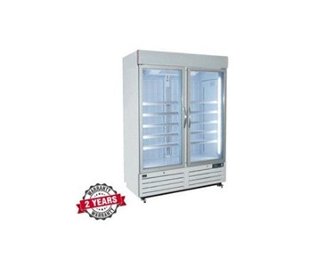 Vave Australia - Display Upright Double Glass Door Freezer