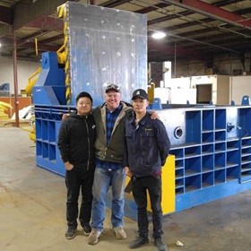 Automatic Hydraulic Metal Baler for Mattress Springs