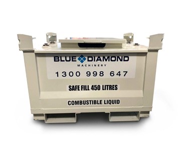 Blue Diamond - Fuel Tank Cube 500L Self Bunded Baffled- Diesel
