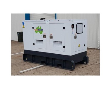 Genworks - Isuzu Powered 30kVA Diesel Generator 415/240V | GWA33CY-IS