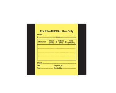Medi-Print - Injectable Medicine Identification Label Containers & Conduit | LPA941