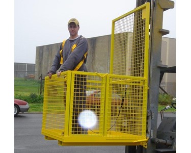 Safety Cage Forklift Attachment Fully Welded – DHE-FSCW