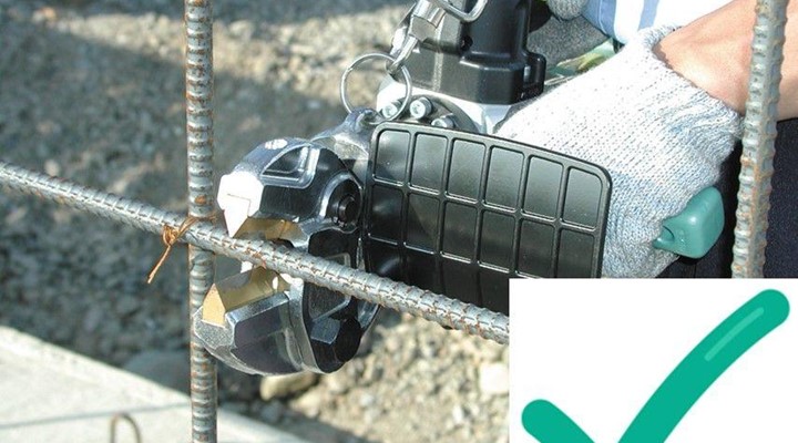 Safer Method of Cutting Steal Rebar - BC16 Pictured