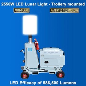 Lighting Tower | Trolley-mounted | Mobile LED Lunar | 2550W 