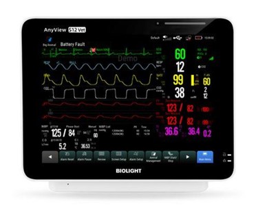 Biolight - Veterinary Patient Monitor with CO2 | |S12Vet 