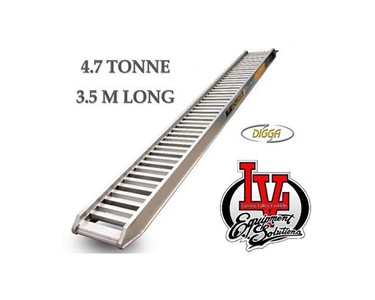 Digga - 2.3 Tonne Aluminum Loading Ramps | “Ezi-Loada”
