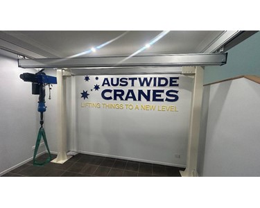 Austwide Cranes - Austwide Cranes Free Standing Aluminium Light Overhead Crane