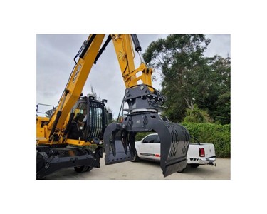 Bobcat - Excavator Attachment | Rotating Demolition Sorting Grab 25-30 Tonnes