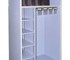 Mobile Medical Storage Cabinet with 2 Compartments | MediCab MC2D