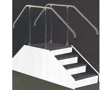 Deluxe Exerciser Stairs with Adjustable Height Handles