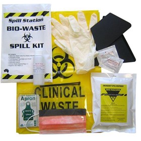 SS Biohazard Spill Kit 