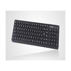 Industrial / Medical Silicon Keyboard (Black)