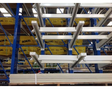 David Hill Industrial Group - Saddle System for Cantilever Racking
