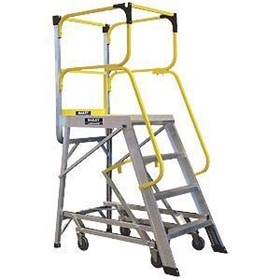 Industrial Ladders | Order Picker Ladders | "2 in 1"