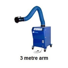 Mobile Filtered Fume Extraction Unit + 3m Arm | MF-Eco