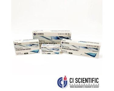 CI Scientific - Autoclave pouches | 57mm X 105mm 