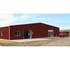 Action Steel Industries 21m Span Rotary Dairy Shed with Roller Doors
