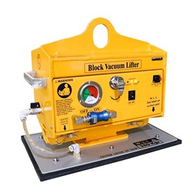 Vacuum Block Lifter 380kg | AVBL38, Battery-operated vacuum lifter.