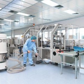 Food and Pharmaceutical 3-phase Industrial Vacuum Cleaner