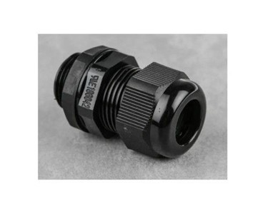 RS PRO - IP68 Black Nylon Cable Gland M20 4-9mm