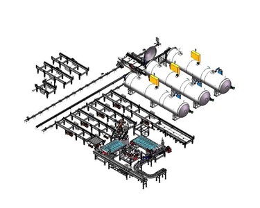 LAN Handling - Tray Loading and Unloading Systems - Retort Room Automation