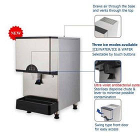 Ice Dispenser including icemaker | IMD120