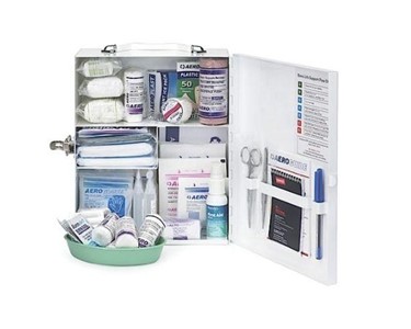 Childcare Response First Aid Kit - Metal Cabinet