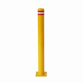 Safety Bollard 114.SQ.PC.1.2 114mm x 1200mm High Free Fixings Included