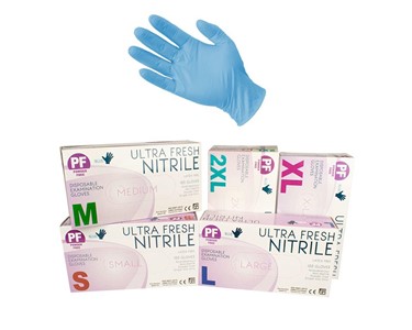 Ultra Fresh - Disposable Nitrile Examination Gloves