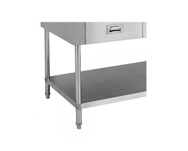 FED - Stainless Steel Bench With 3 Drawers 1500 W X 600 D