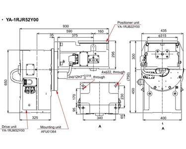 Panasonic - RJR Series dual axes servo welding positioners 