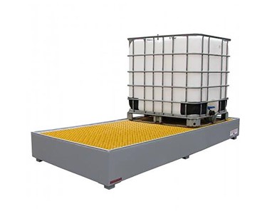 Stratex Steel IBC Bunded Spill Pallets - Double & Single Pallets