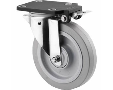 Tente - Swivel Castors With Central Total Lock 